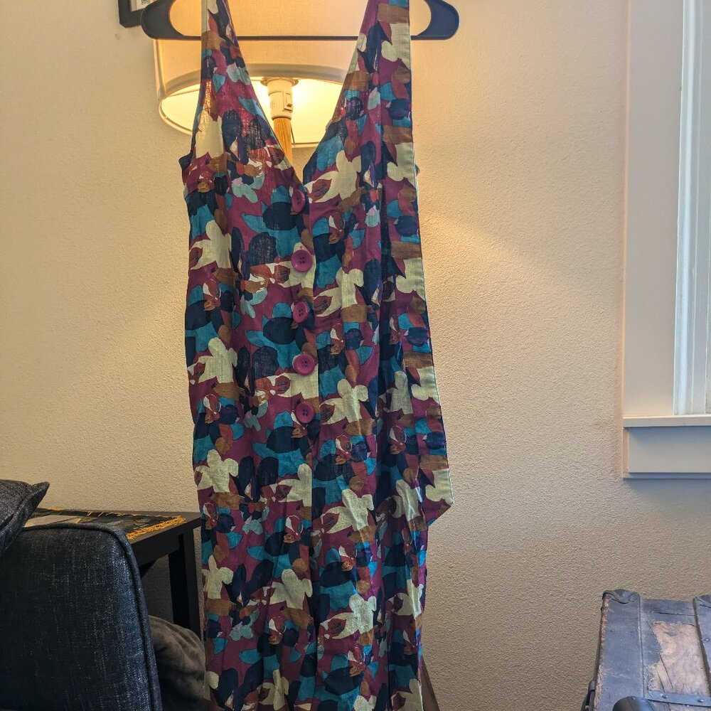 Pepaloves Floral Wide-Leg Jumpsuit | Size S | NWT